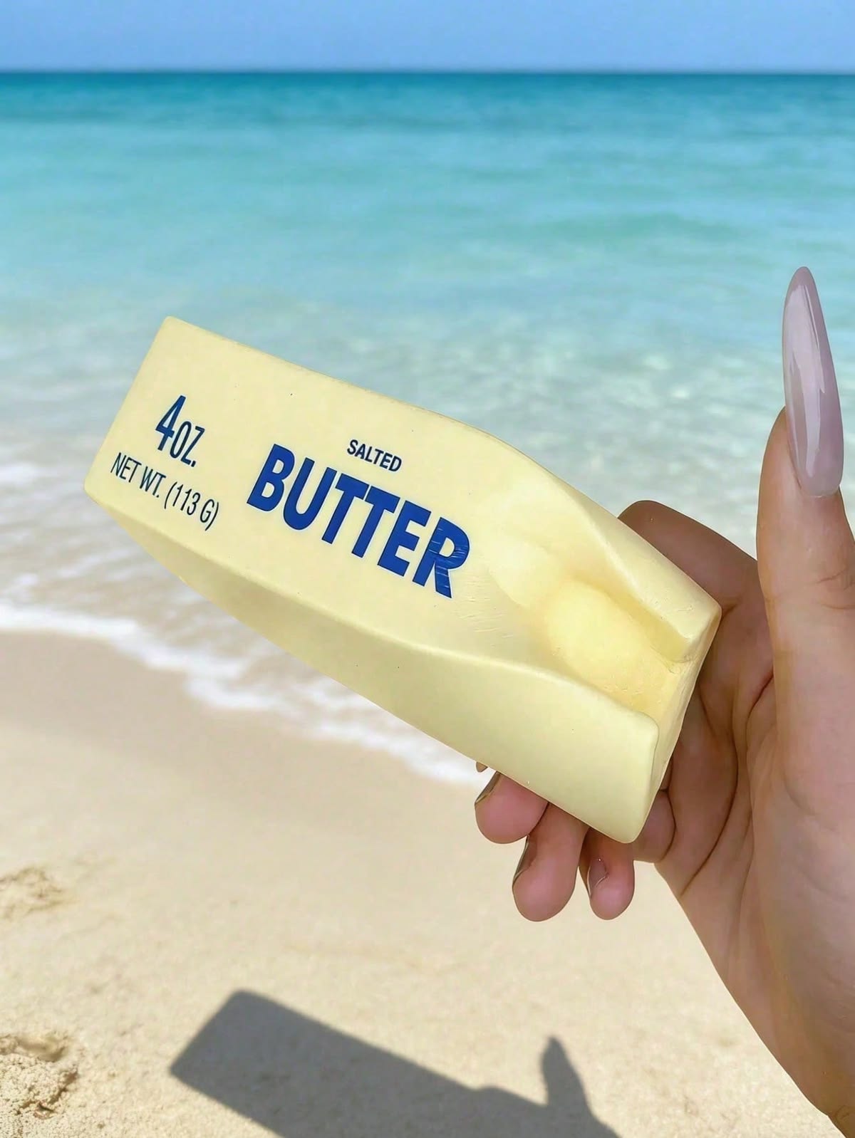 Jouet compressible Bâton de beurre