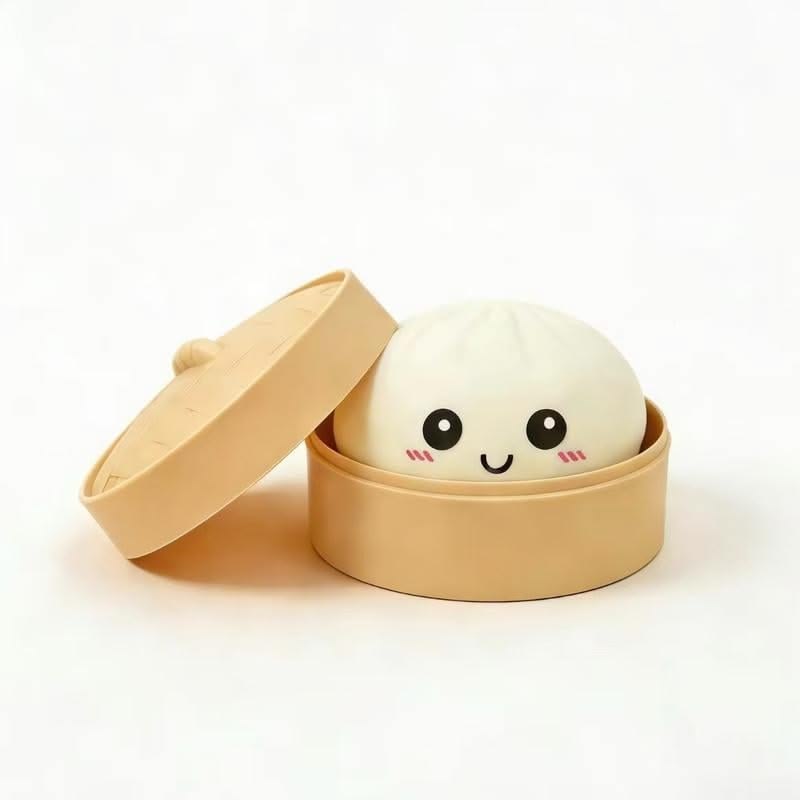 Jouet anti-stress moelleux en forme de dumpling